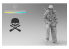 Blacksnake Model figurine Totenkopf-08 Totenkopf figurine 8 Fantassin en tenue d'hiver (front de l'est 1943-44) 1/35