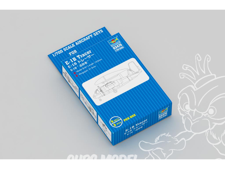 Trumpeter maquette avion 03476 Grumman E-1B Tracer 1/700