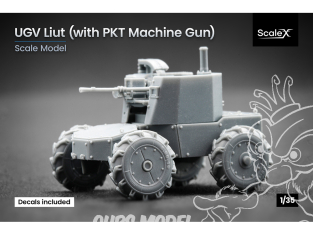 ScaleX maquette militaire VG-35002 UGV Liut PKT 1/35
