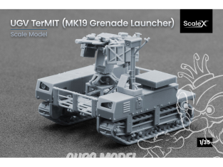 ScaleX maquette militaire VG-35007 UGV Termit avec lance-grenades MK19 1/35