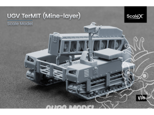 ScaleX maquette militaire VG-35008 UGV Termit livraison de mines 1/35