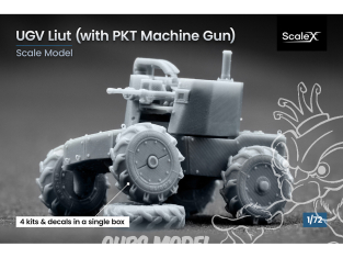 ScaleX maquette militaire VG-72001 UGV Liut PKT 1/72