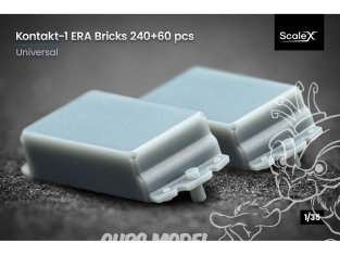 ScaleX maquette militaire A-35002 Kontakt-1 ERA Bricks 240 + 60 1/35
