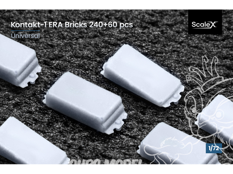 ScaleX maquette militaire A-72002 Kontakt-1 ERA Bricks 240 + 60 1/72