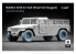 ScaleX accessoire militaire WM-35001S HMMWV MT/R 24 boulons set de roues affaissées 1/35