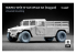 ScaleX accessoire militaire WM-35002S HMMWV MT/R 12 boulons set de roues affaissées 1/35