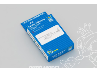 TRUMPETER maquette helicoptére 06287 Hélicoptère Gazelle 1/350