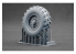 ScaleX accessoire militaire WM-35008S Kamaz 4310 set de roues affaissées Icm 1/35