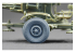 ScaleX accessoire militaire WM-35010C ZU 23-2 Set de roues ordinaires et affaissées Trumpeter 1/35