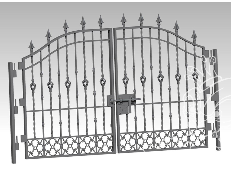 VG DioMODELS VG64024 Modèle de portail à double vantail 1/35