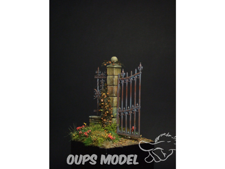 VG DioMODELS VG64025 Portail à deux vantaux modèle 2 1/35