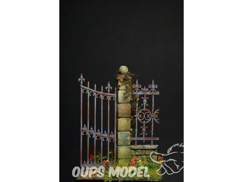 VG DioMODELS VG64028 Grille en fer forgé modèle 3 1/35