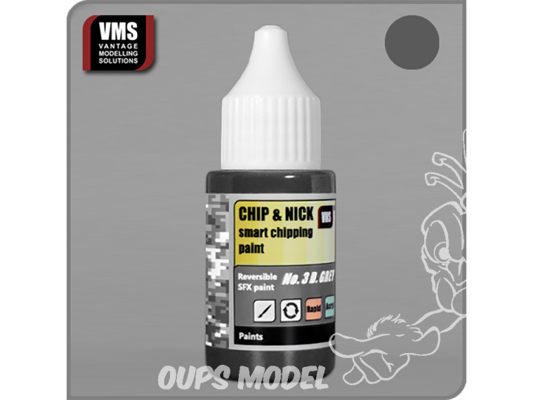 VMS Chip & Nick CNX03 Ecaillage No.3 Gris foncé 20ml