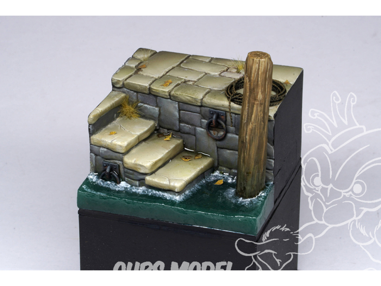 VG DioMODELS VG64336 Section du quai 54 mm ou 1/35