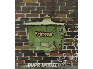 VG DioMODELS VG64113 Boite aux lettres Bureau de poste impérial allemand de Buzón modele 3 1/35