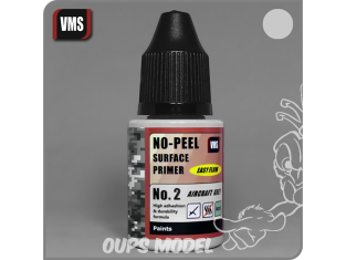 VMS PR03s Apprêt acrylique No-Peel No.3 Gris standard 30ml