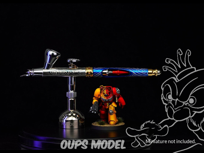 Harder & Steenbeck AEROGRAPHE 122251 Giraldez Infinity CR Plus Mk.II 2024 Solo 0,25mm Titanium