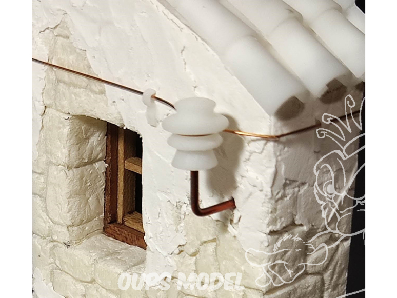 VG DioMODELS VG64033 Ensemble Isolateursd électriques 1/35