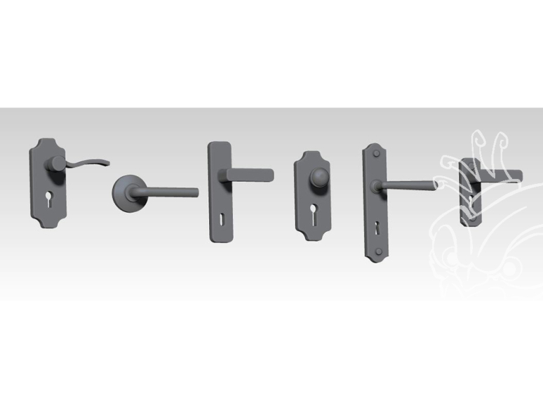 VG DioMODELS VG64006 Ensemble de poignées de porte 1/35