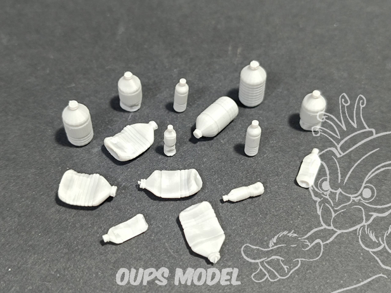 VG DioMODELS VG64070 Ensemble de grandes bouteilles et de bocaux 1/35