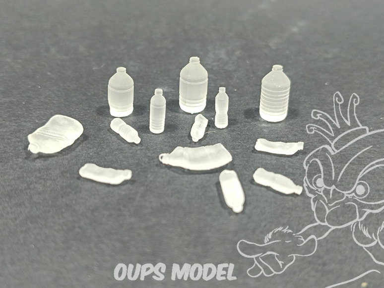 VG DioMODELS VG64079 Ensemble de bouteilles transparentes 1/35