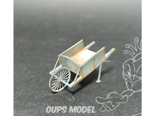 VG DioMODELS VG64049 Brouette en bois 1/35