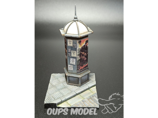 VG DioMODELS VG64045 Kiosque publicitaire 1/35