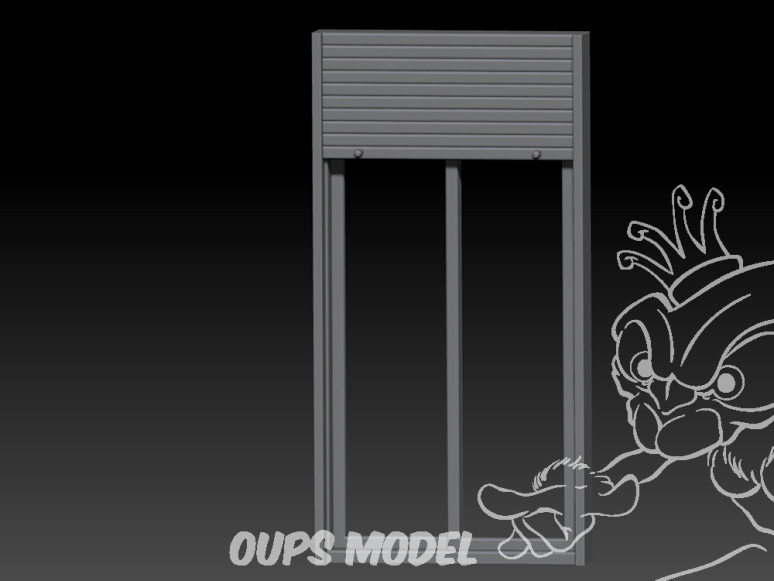 VG DioMODELS VG64104 Fenêtre avec store roulant 1/35