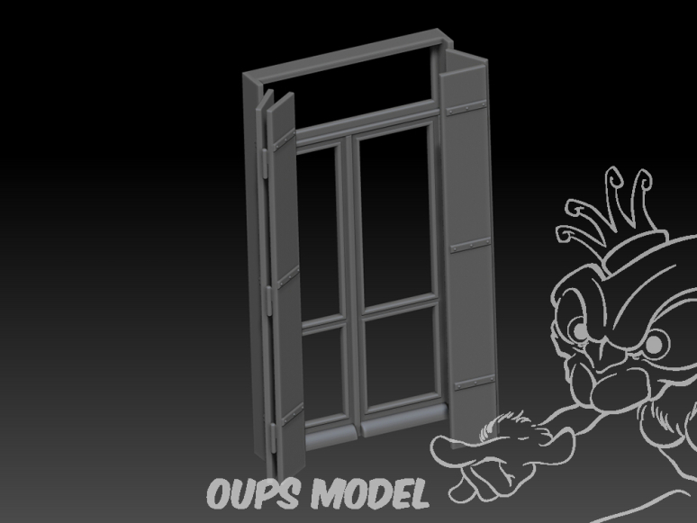 VG DioMODELS VG64103 Ensemble de portes et fenêtres en bois 1/35