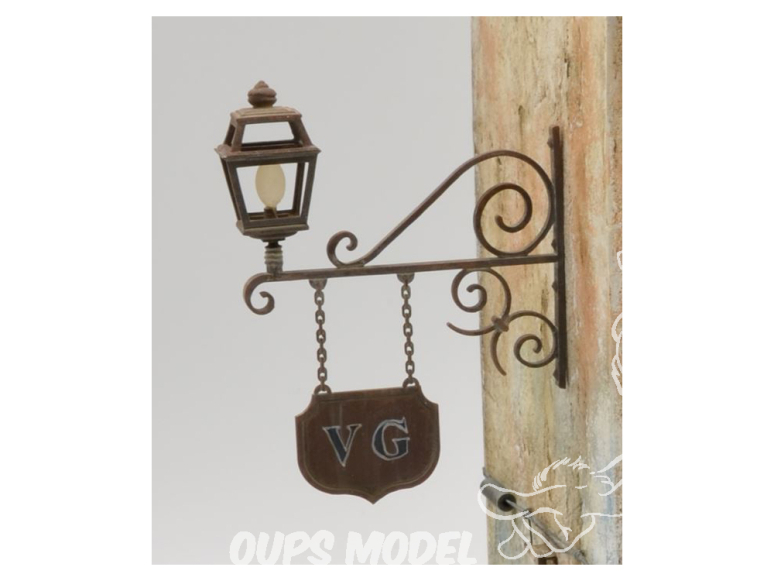 VG DioMODELS VG64110 Panneau et support de lanterne 1/35