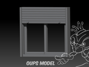 VG DioMODELS VG64105 Fenêtre avec store roulant 1/35