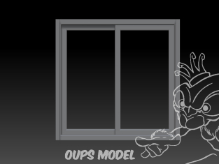 VG DioMODELS VG64106 Fenêtre sans stores 1/35