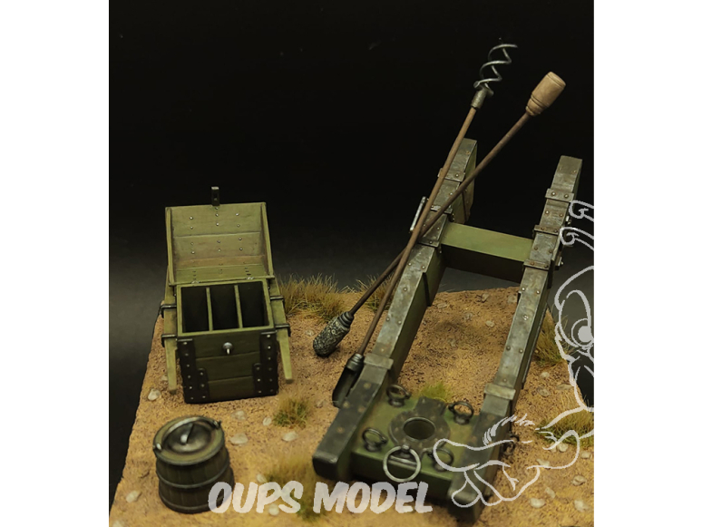 VG DioMODELS VG64086 Section de pièces d'artillerie 54 mm ou 1/35