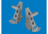 EDUARD Brassin super detaillage SIN63218 Messerschmitt Bf 109G-6 Airfix 1/24