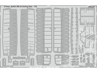 Eduard photodécoupe avion 325003 Volets d'atterrissage Spitfire Mk.Vb Kotare 1/32