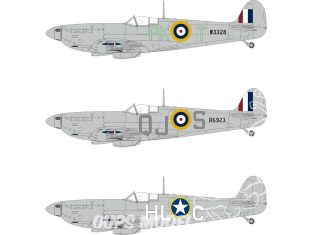 Eduard Express Mask JX350 Spitfire Mk.Vb early Code letters US Kotare 1/32