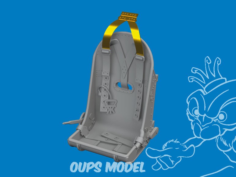 Eduard kit d'amelioration avion brassin Print 6481184 Siège Hurricane Mk.I Arma Hobby 1/48