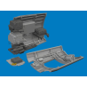Eduard kit d'amelioration avion brassin Print 6481191 Compartiment radio P-40K Eduard 1/48