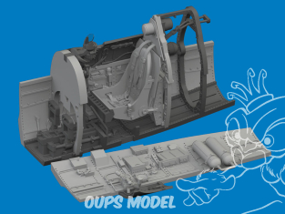 Eduard kit d'amelioration brassin Print 672436 Cockpit Spitfire Mk.Vb Eduard 1/72