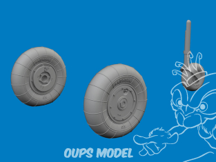 Eduard kit d'amelioration brassin 672454 Roues Messerschmitt Bf 109K-4 Eduard 1/72