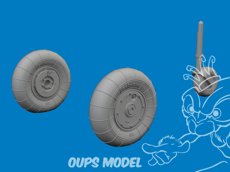 Eduard kit d'amelioration brassin 672454 Roues Messerschmitt Bf 109K-4 Eduard 1/72