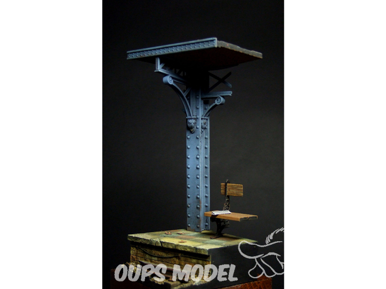 VG DioMODELS VG64315 Base de la plateforme banc et structure 75 mm ou 1/24