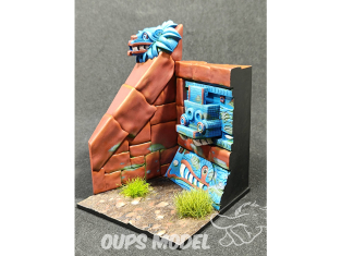 VG DioMODELS VG64338 Section de la pyramide de Quetzalcoatl 54 mm ou 1/35