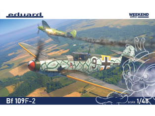 EDUARD maquette avion 84212 Messerschmitt Bf 109F-2 WeekEnd Edition 1/48