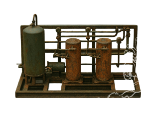 VG DioMODELS VG64121 Support pour réservoirs et tuyaux 1/35