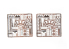EDUARD maquette avion R0024 P-40K Dual combo Royal Class 1/48