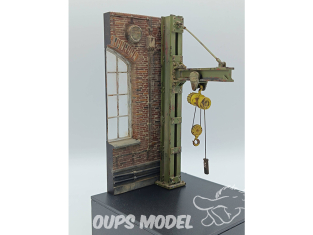 VG DioMODELS VG64503 Section usine avec palan 1/35