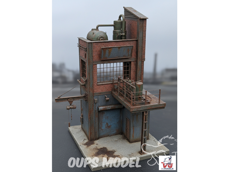 VG DioMODELS VG64512 Petite section d'angle d'usine 1/35