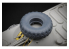 ScaleX accessoire militaire WM-35013S BRDM-2 KI-80N Set de roues affaissées Trumpeter 1/35