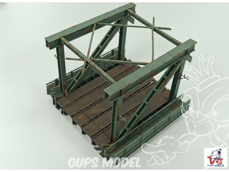 VG DioMODELS VG64510 Section modulaire du célèbre pont de Remagen 1/35
